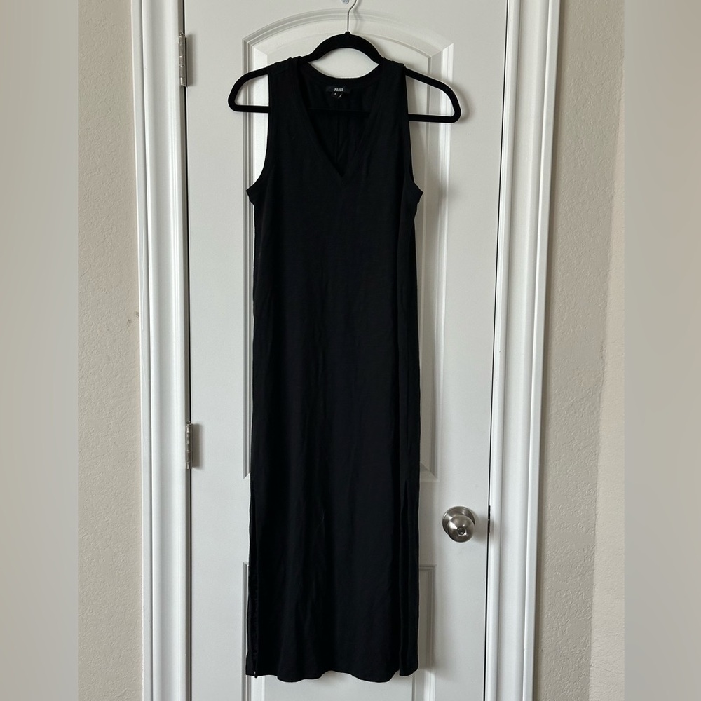 Paige Elegant Black Sleeveless Dress, size S